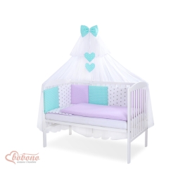 Bedcot Bedding set 11-pcs with mosquito-net- Set 55
