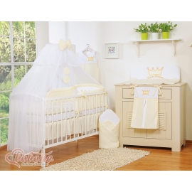 Bedding set 11pcs- Little Prince/Princess cream