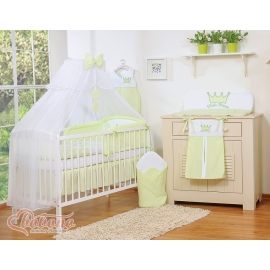 Bedding set 11pcs- Little Prince/Princess green