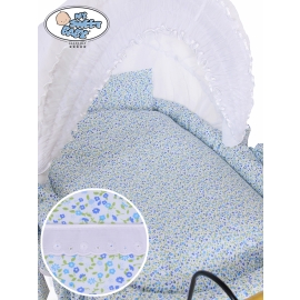 Bedding set 2-pcs for Moses Basket/Wicker crib Jasmine no. 2100-914 or 72100-914