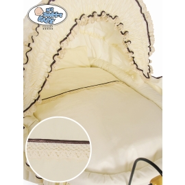 Bedding set 2-pcs for Moses Basket/Wicker crib no. 2100-026 or 72100-026