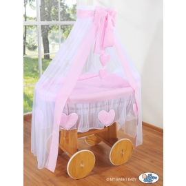 Bedding set 2-pcs for Moses Basket/Wicker crib no. 2107-122 or 72107-122