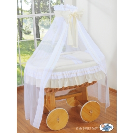 Bedding set 2-pcs for Moses Basket/Wicker crib no. 2107-135