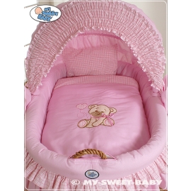Bedding set 2-pcs for Moses Basket/Wicker crib no 58962-324 or 78962-324
