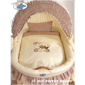 Bedding set 2-pcs for Moses Basket/Wicker crib no 58962-326 or 78962-326