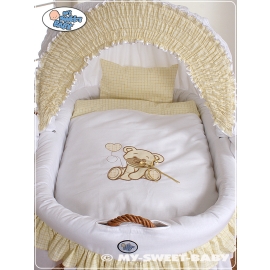Bedding set 2-pcs for Moses Basket/Wicker crib no 58962-327 or 78962-327