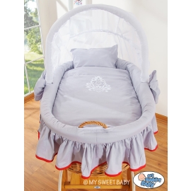 Bedding set 2-pcs for Moses Basket/Wicker crib no 58962-419 or 78962-419