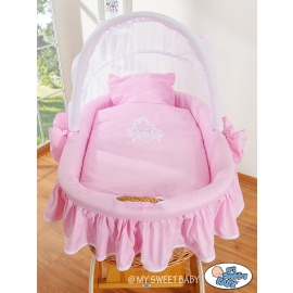 Bedding set 2-pcs for Moses Basket/Wicker crib no 58962-422 or 78962-422