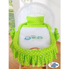 Bedding set 2-pcs for Moses Basket/Wicker crib no 58962-428 or 78962-428