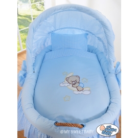 Bedding set 2-pcs for Moses Basket/Wicker crib no 58962-807 or 78962-807