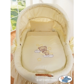 Bedding set 2-pcs for Moses Basket/Wicker crib no 58962-810 or 78962-810