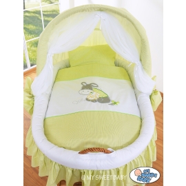 Bedding set 2-pcs for Moses Basket/Wicker crib no 58962-816 or 78962-816