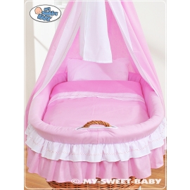 Bedding set 2-pcs for Moses Basket/Wicker crib no 59582-119 or 79582-119