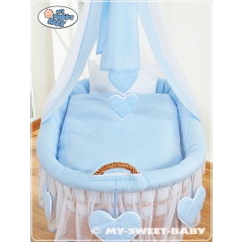 Bedding set 2-pcs for Moses Basket/Wicker crib no. 59582-134 or 79582-134
