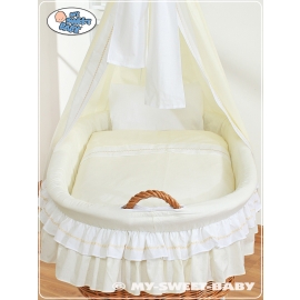 Bedding set 2-pcs for Moses Basket/Wicker crib no 59582-135 or 79582-135