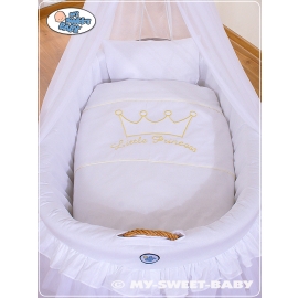 Bedding set 2-pcs for Moses Basket/Wicker crib no. 92001-300