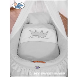 Bedding set 2-pcs for Moses Basket/Wicker crib no. 92001-309