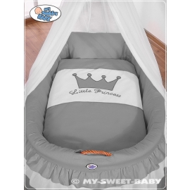 Bedding set 2-pcs for Moses Basket/Wicker crib no. 92001-310