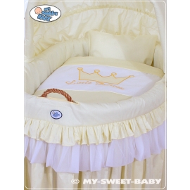 Bedding set 2-pcs for Moses Basket/Wicker crib no. 92114-301