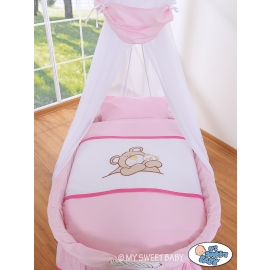 Bedding set 2-pcs for Moses Basket/Wicker crib no 99690e-800 or 79690e-800