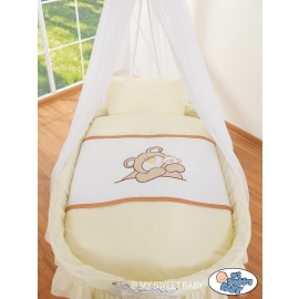 Bedding set 2-pcs for Moses Basket/Wicker crib no 99690e-804 or 79690e-804