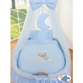 Bedding set 2-pcs for Moses Basket/Wicker crib no 99690e-807 or 79690e-807