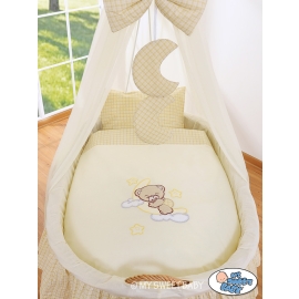 Bedding set 2-pcs for Moses Basket/Wicker crib no 99690e-810 or 79690e-810