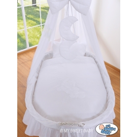 Bedding set 2-pcs for Moses Basket/Wicker crib no 99690e-812 or 79690e-812