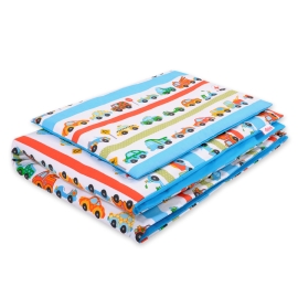 Bedding set 2pcs 100x135 Mini - blue cars