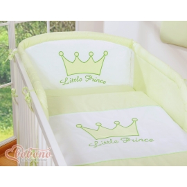 Bedding set 3pcs- Little Prince/Princess green