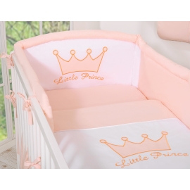 Bedding set 3pcs- Little Prince/Princess pink