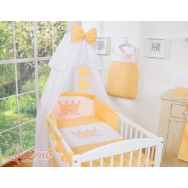 Bedding set 5pcs with mosquito-net- Little Prince/Princess peach