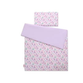 Bedding set for Baby Bed 2-pcs- ballerinas lilac