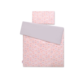 Bedding set for Baby Bed 2-pcs - ballerinas pink