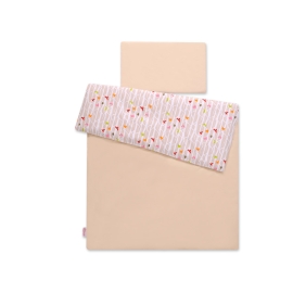 Bedding set for Baby Bed 2-pcs- beige trees