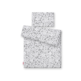 Bedding set for Baby Bed 2-pcs bubbles gray