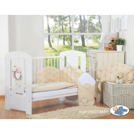 Bedding set for Baby Bed 2-pcs- Chic beige