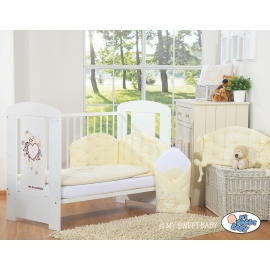 Bedding set for Baby Bed 2-pcs- Chic cream