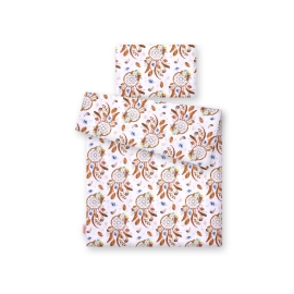 Bedding set for Baby Bed 2-pcs- dream catchers white
