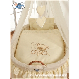 Bedding set for Baby Bed 2-pcs for Moses Basket/crib no 99690e-321 or 79690e-321