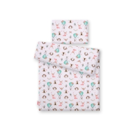 Bedding set for Baby Bed 2-pcs- foxes beige