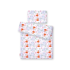 Bedding set for Baby Bed 2-pcs- funny elephants