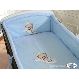 Bedding set for Baby Bed 2-pcs- Good night blue