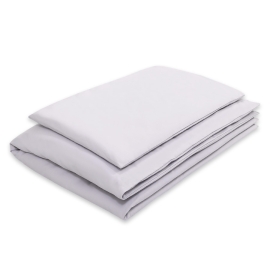 Bedding set for Baby Bed 2-pcs- Hanging Hearts Gray