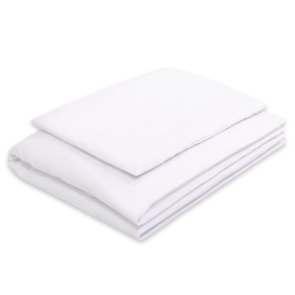 Bedding set for Baby Bed 2-pcs- Hanging Hearts white
