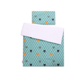 Bedding set for Baby Bed 2-pcs- mint forest