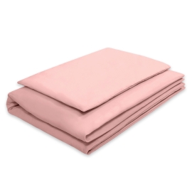 Bedding set for Baby Bed 2-pcs- pastel pink
