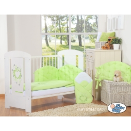 Bedding set for Baby Cot 3-pcs- Chic green