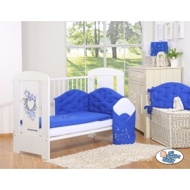 Bedding set for Baby Cot 3-pcs- Chic navy blue
