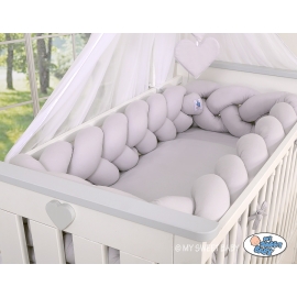 Gray Bumper Knotted Babynest